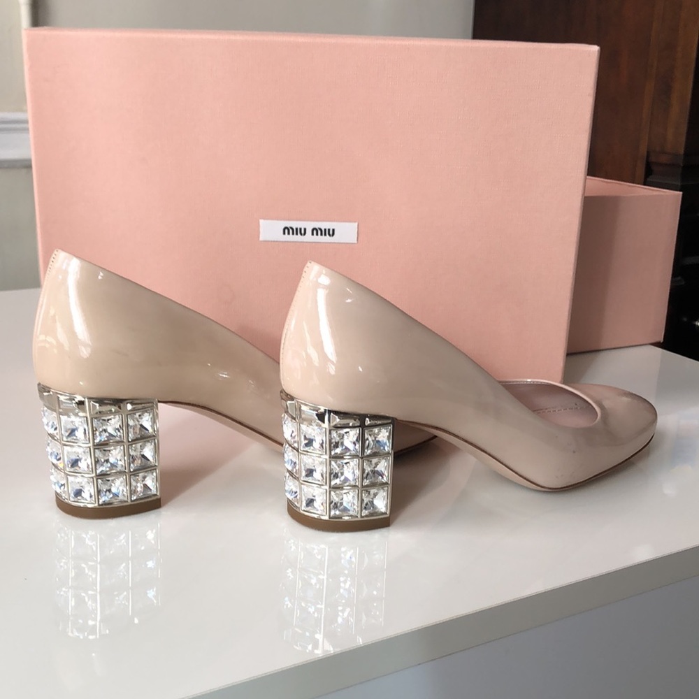 MIU MIU | Gorgeous Mid Heels |  Made in Italy 🇮🇹